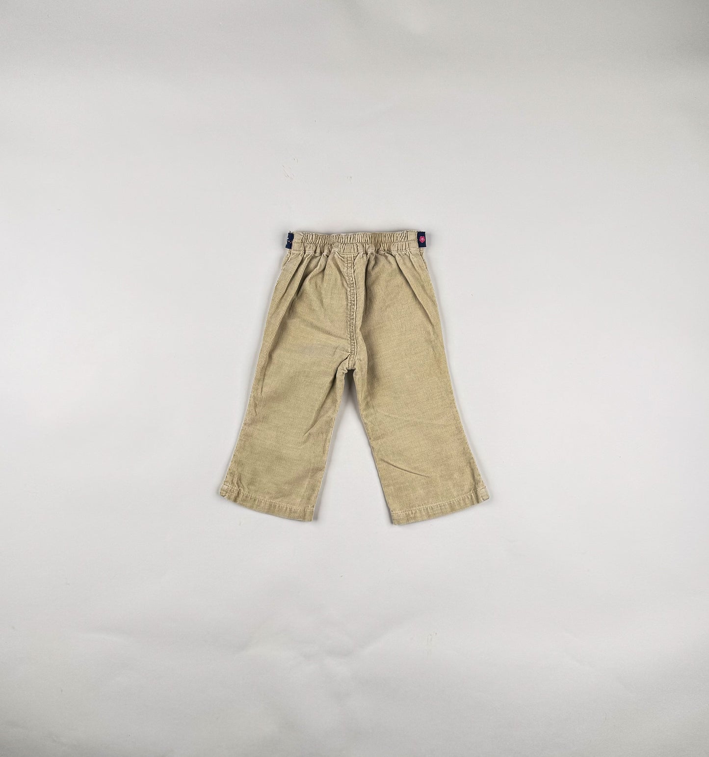 Corduroy Pants in beige and multi