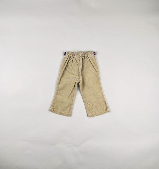 Corduroy Pants in beige and multi