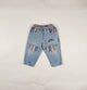 Baggy Jeans in blue and multi