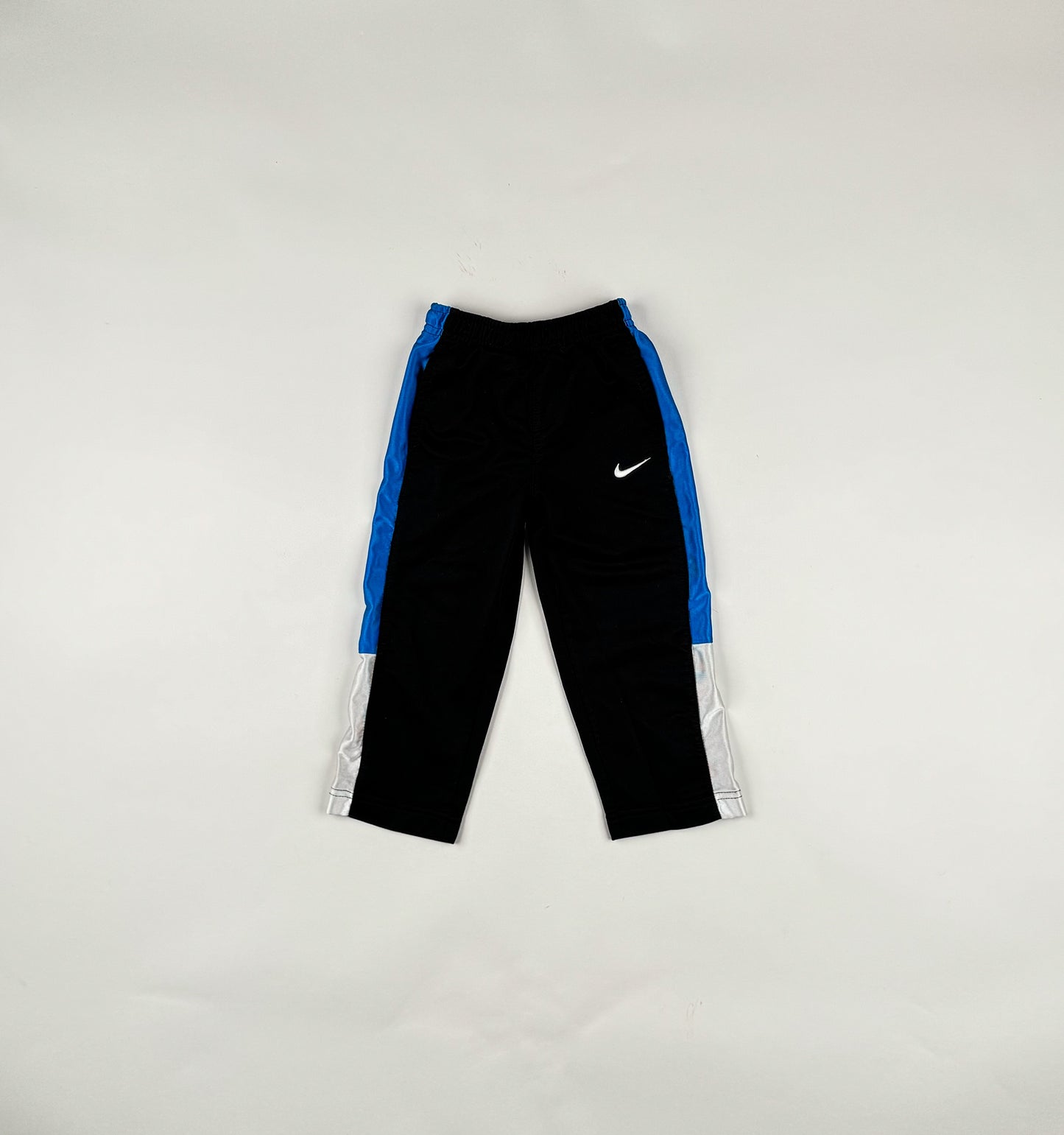 Tracksuit Pants in black, blue and white