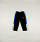 Tracksuit Pants in black, blue and white