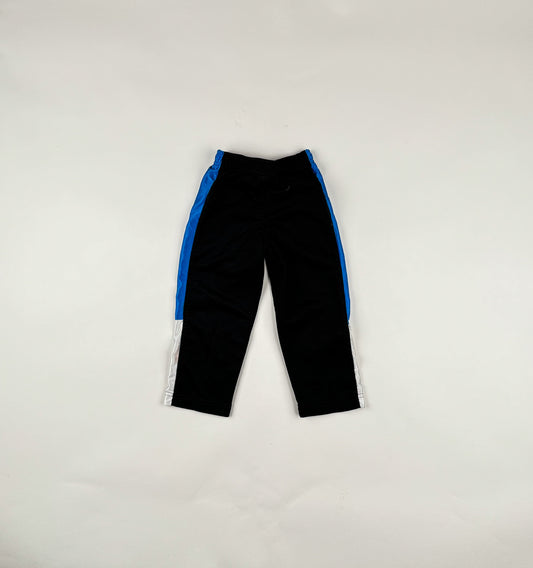 Tracksuit Pants in black, blue and white