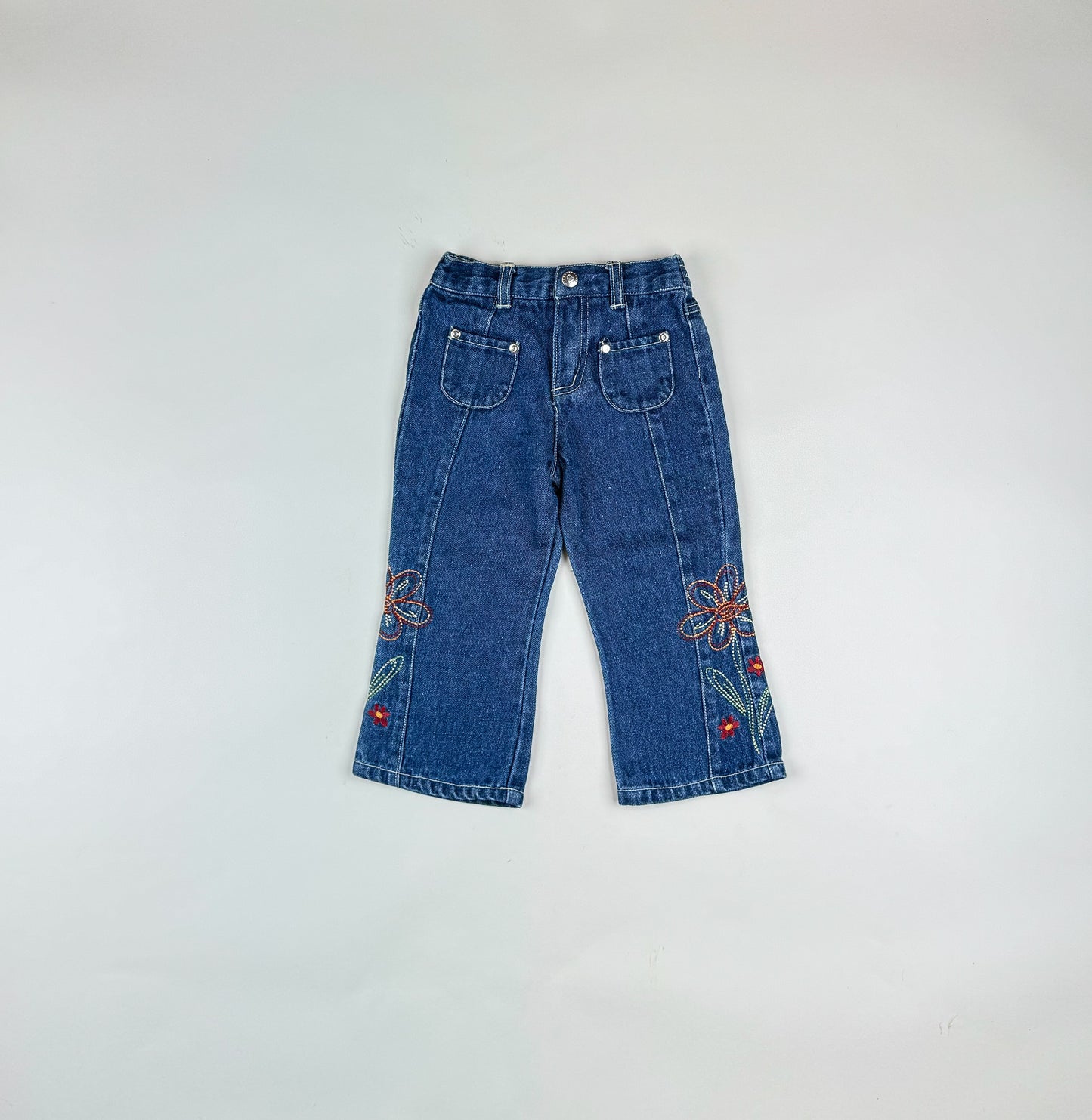 Vintage Jeans with Embroidery