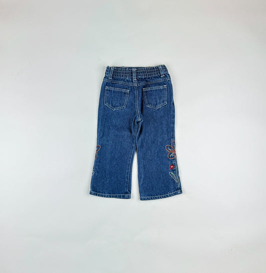 Vintage Jeans with Embroidery