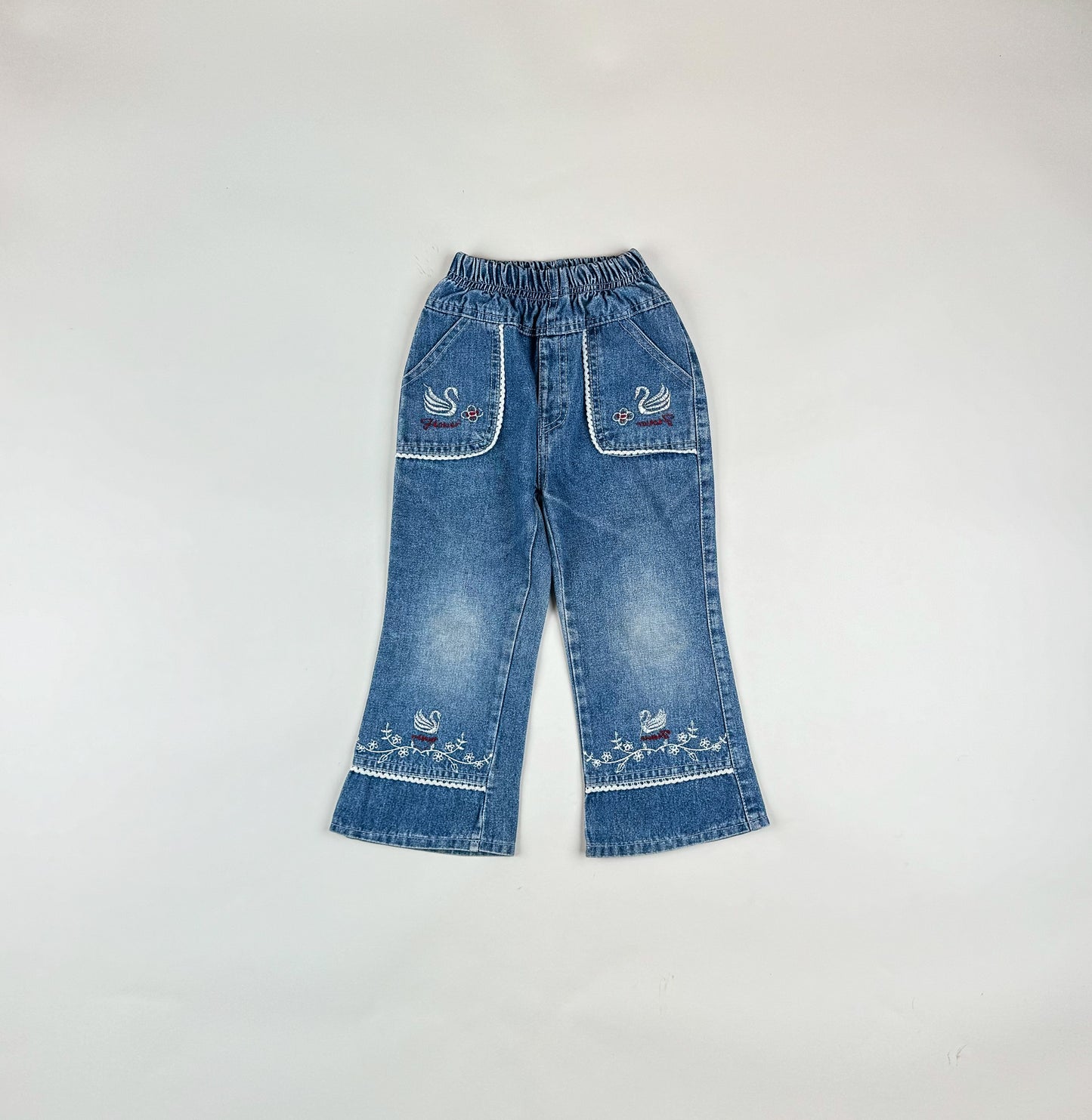 Vintage Jeans with Embroidery