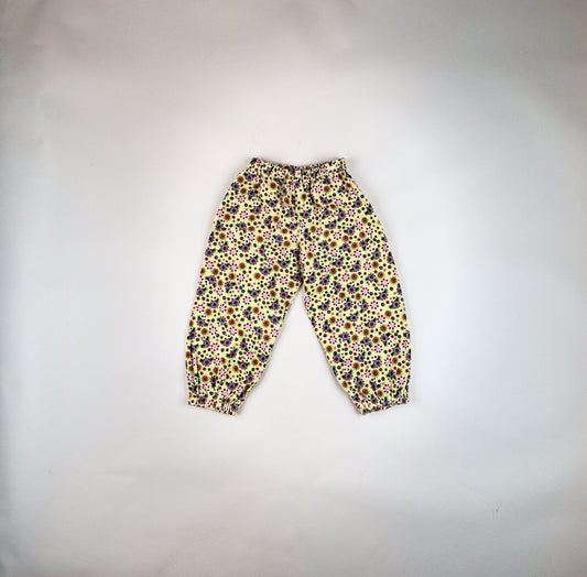 Floral Vintage Corduroy Pants