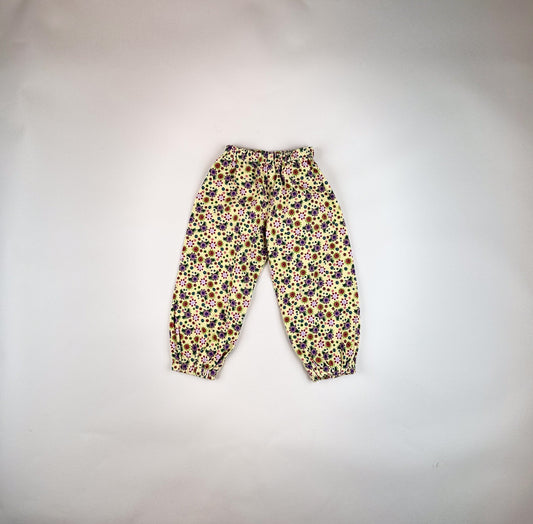 Floral Vintage Corduroy Pants