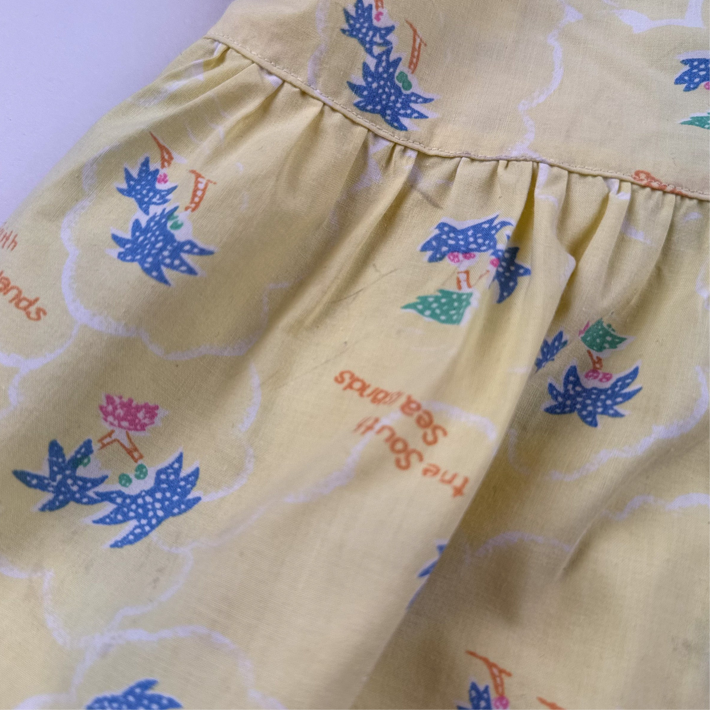 Yellow Vintage Dress