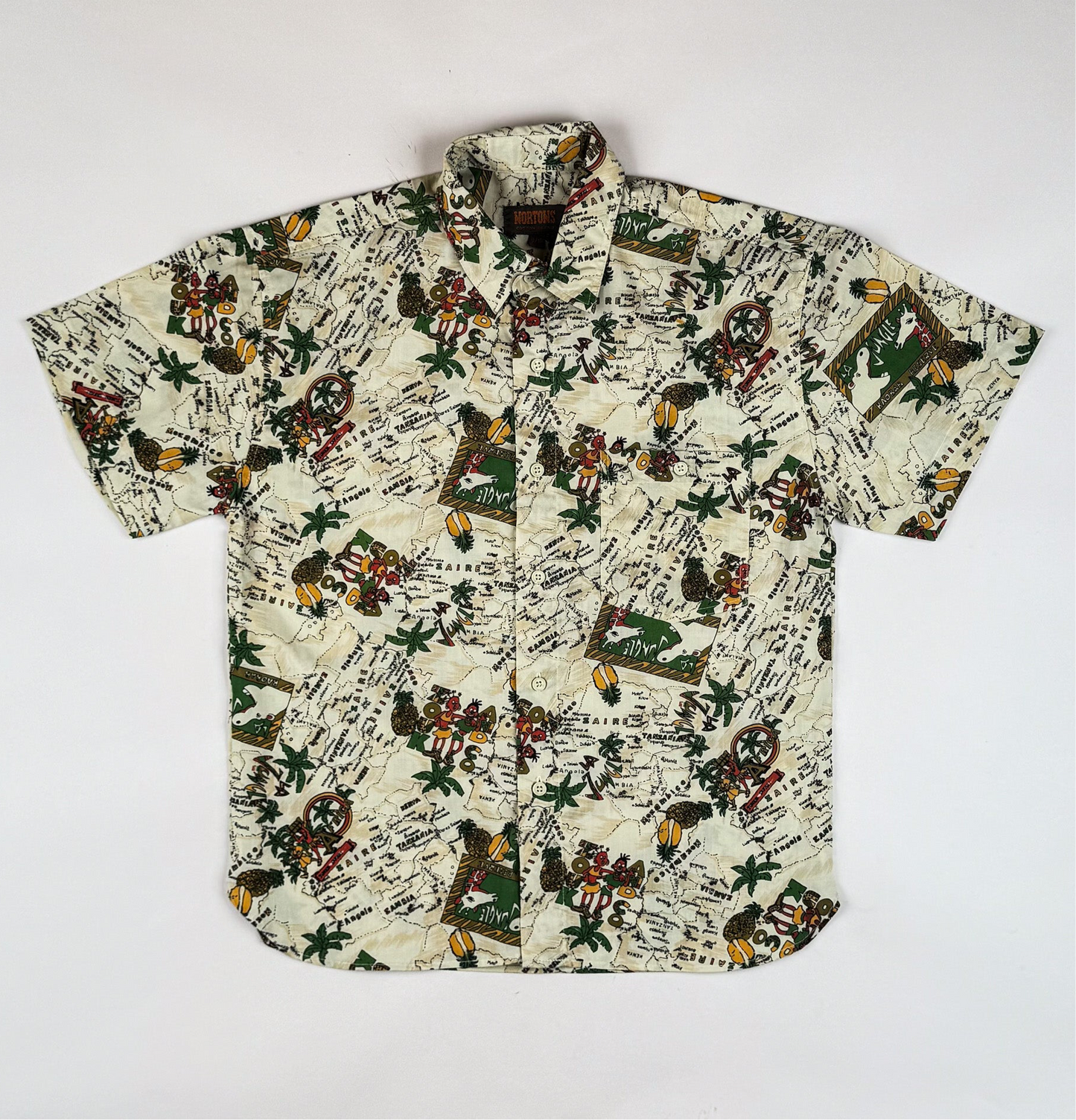 Vintage Short-sleeved Shirt