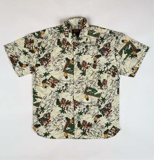 Vintage Short-sleeved Shirt