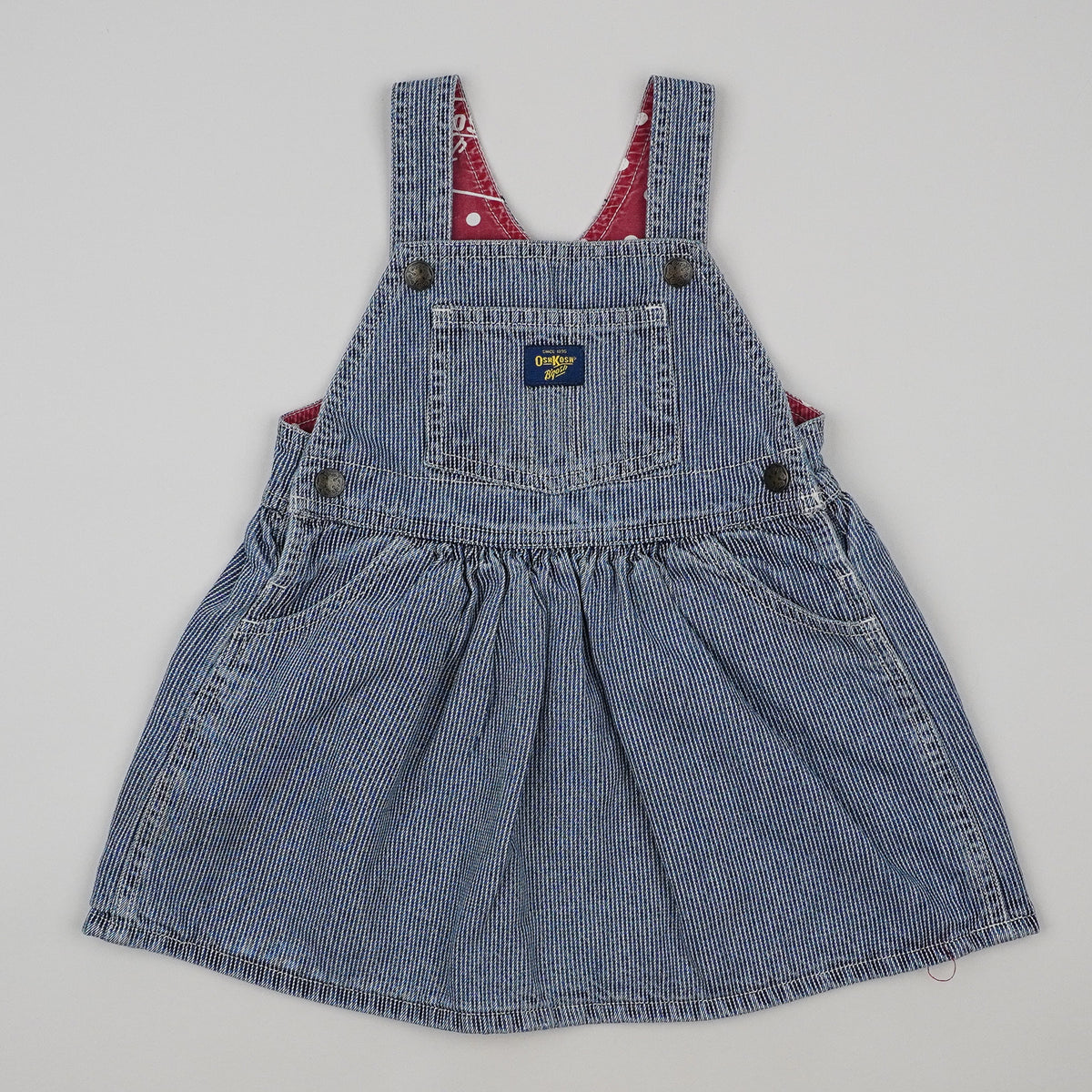 Vintage OshKosh Hickory Stripe Dress