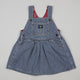 Vintage OshKosh Hickory Stripe Dress