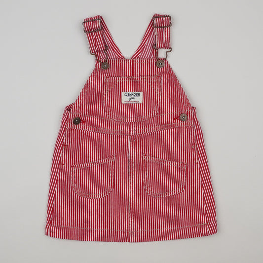 Red OshKosh Hickory Stripe Dress