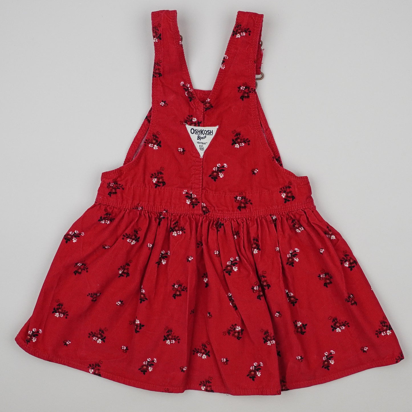 OshKosh Floral Corduroy Dress