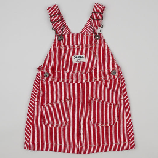 Vintage OshKosh Hickory Stripe Dress