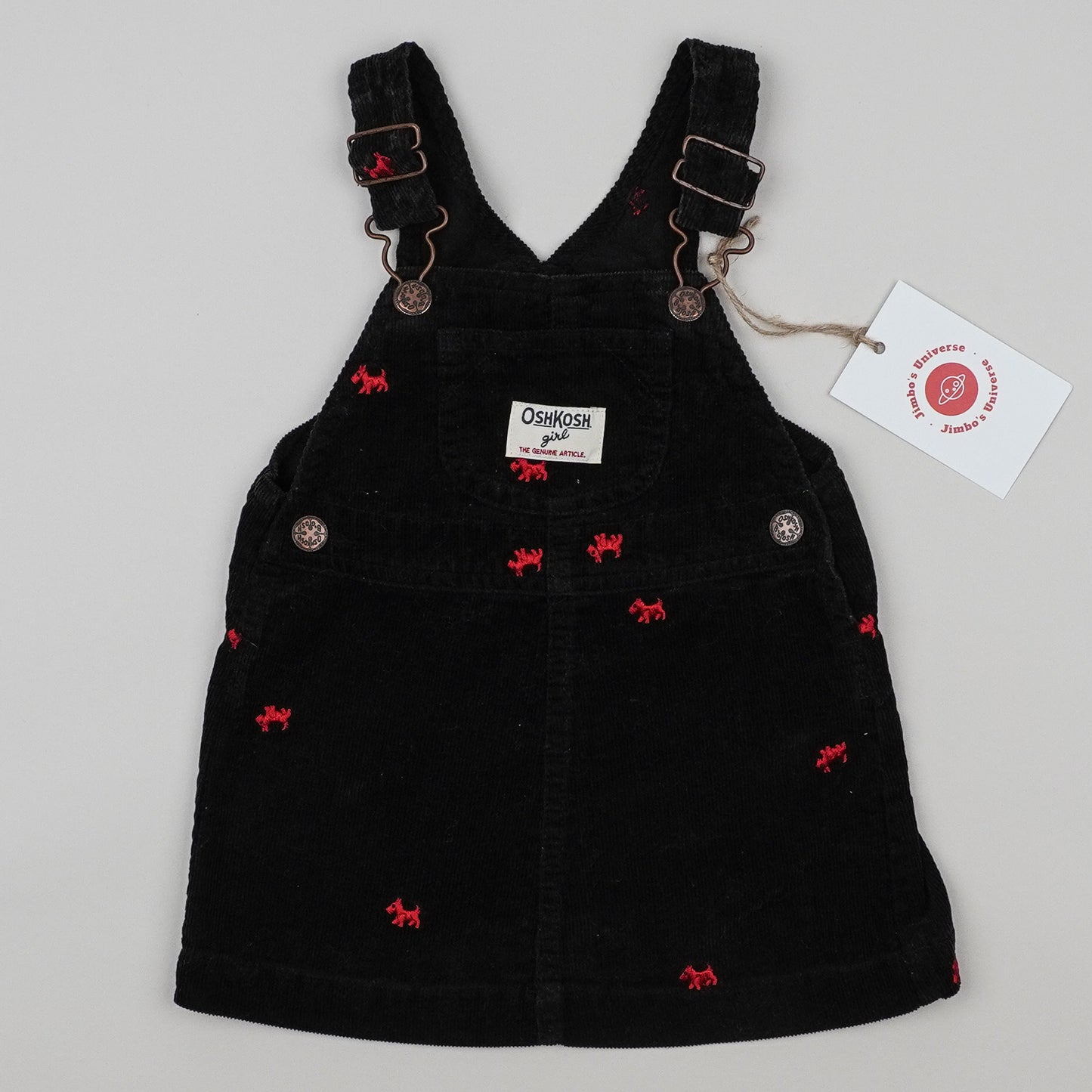 OshKosh Corduroy Dress with Embroidery