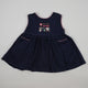 Vintage Dress with Embroidery and Pockets