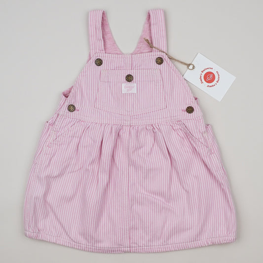 Vintage OshKosh Hickory Stripe Dress