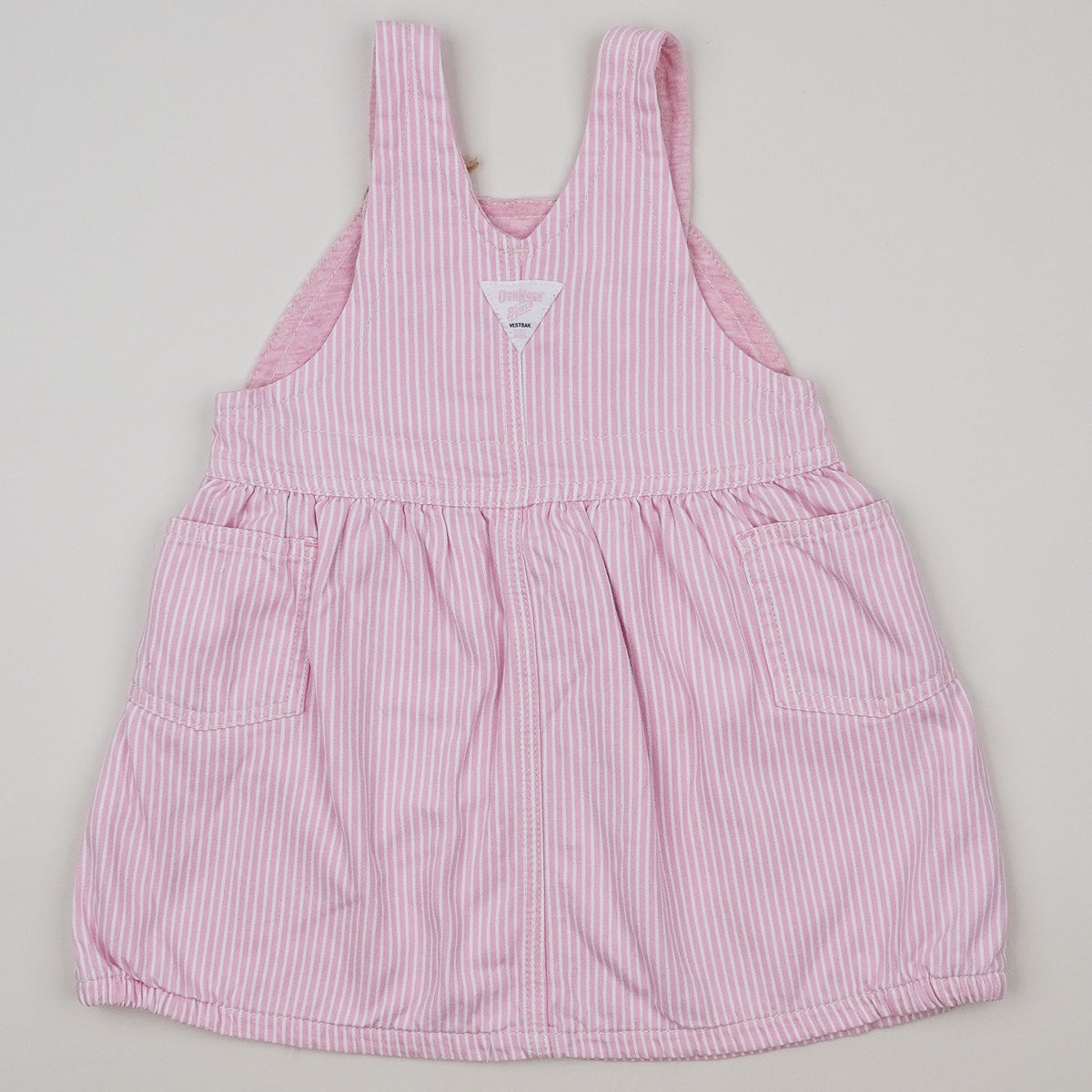 Vintage OshKosh Hickory Stripe Dress