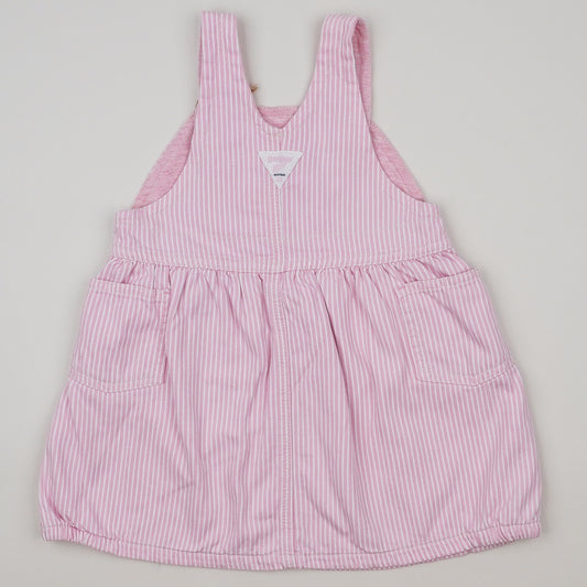 Vintage OshKosh Hickory Stripe Dress