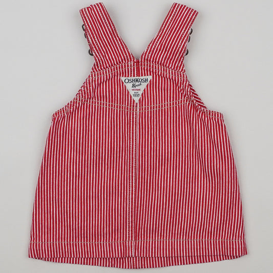 Red OshKosh Hickory Stripe Dress