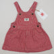 Red OshKosh Hickory Stripe Dress