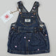 OshKosh Denim Dress with Embroidered Hearts