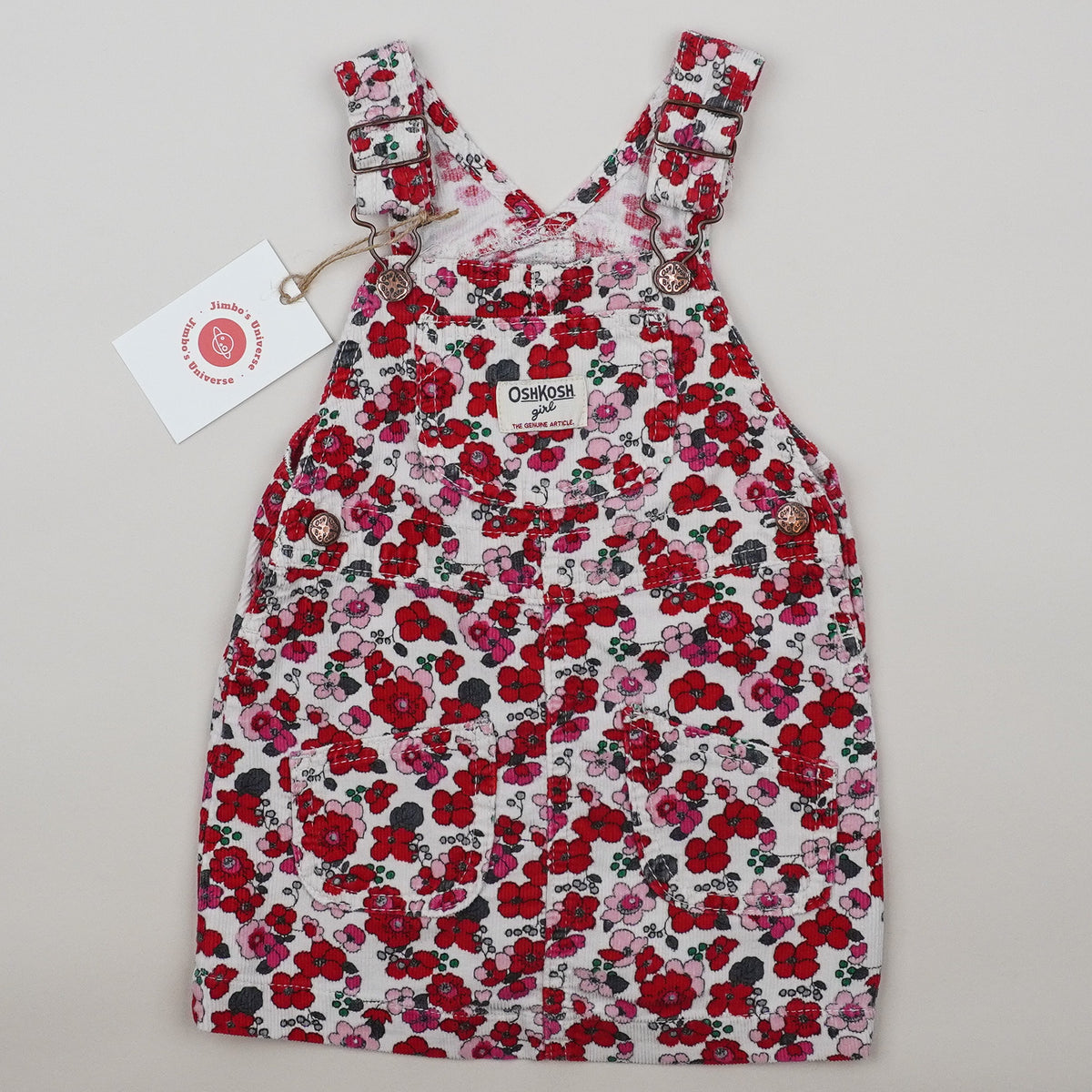 Floral OshKosh Corduroy Dress