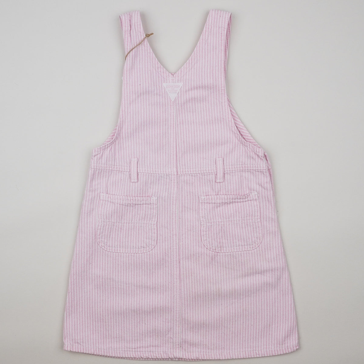 Pink Vintage Hickory Stripe Dress