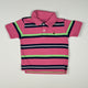 Short Sleeved Polo Shirt in multi