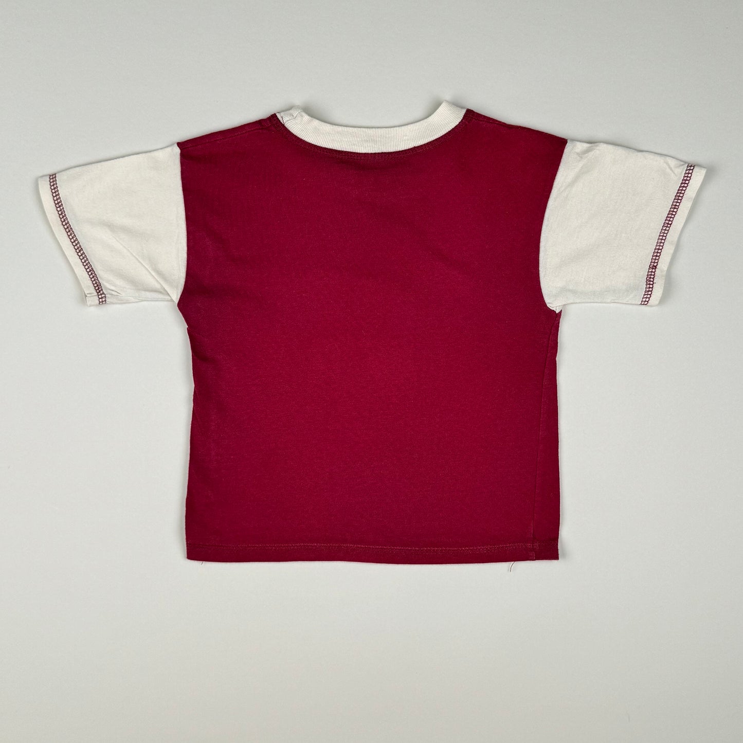 T-Shirt in red and white