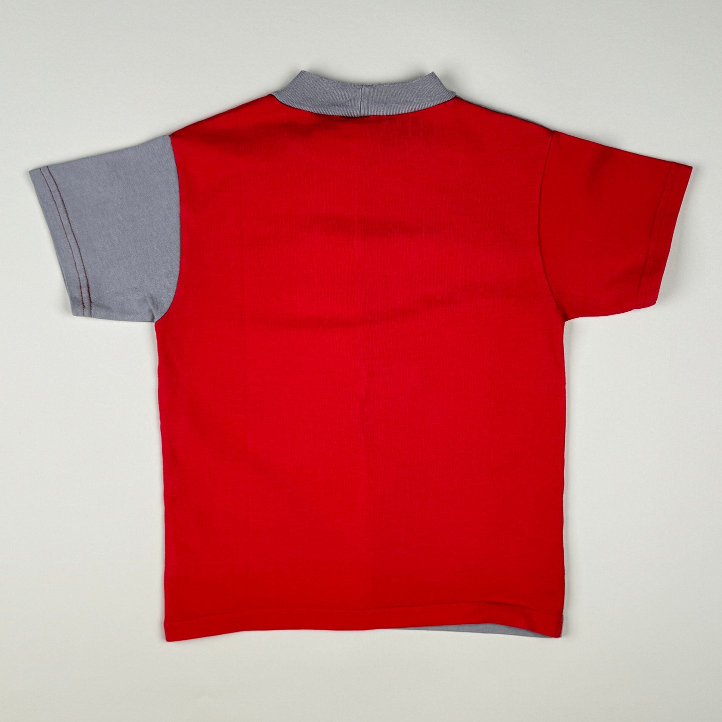 T-Shirt in red and grey