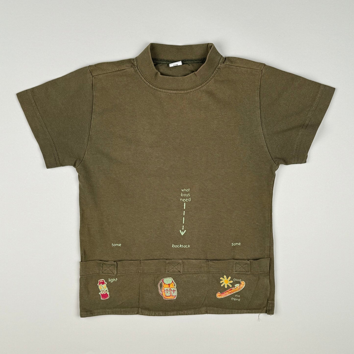 T-Shirt in khaki