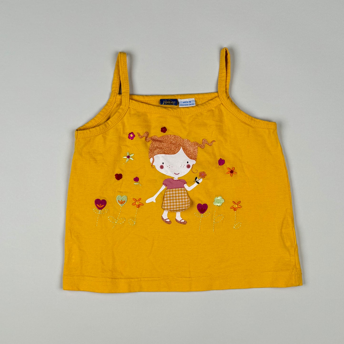 Top in yellow