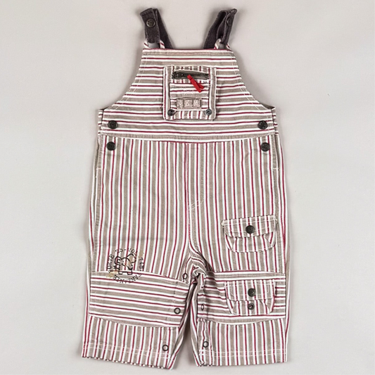 Striped Vintage Overalls