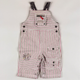 Striped Vintage Overalls