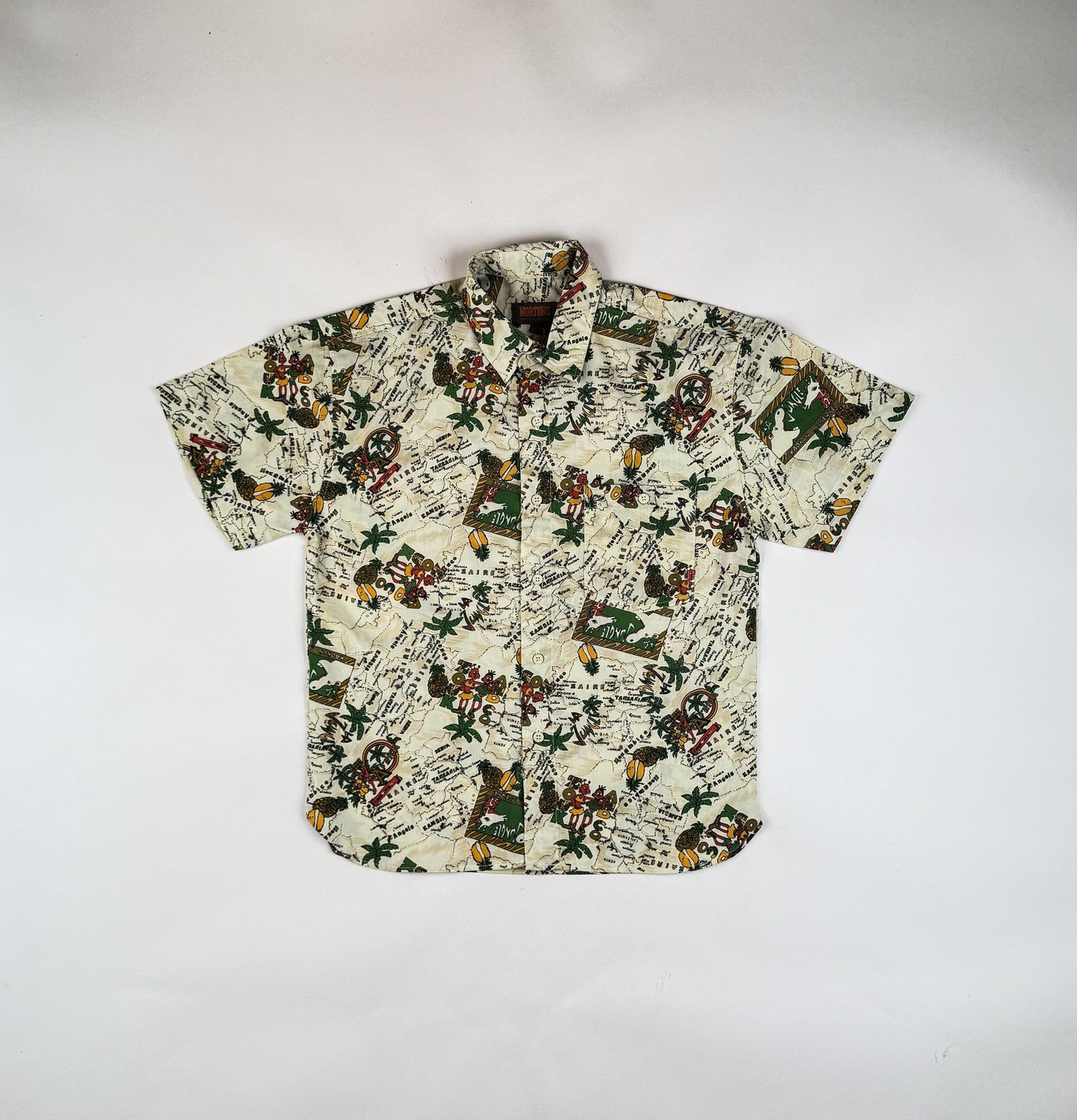 Vintage Short-sleeved Shirt