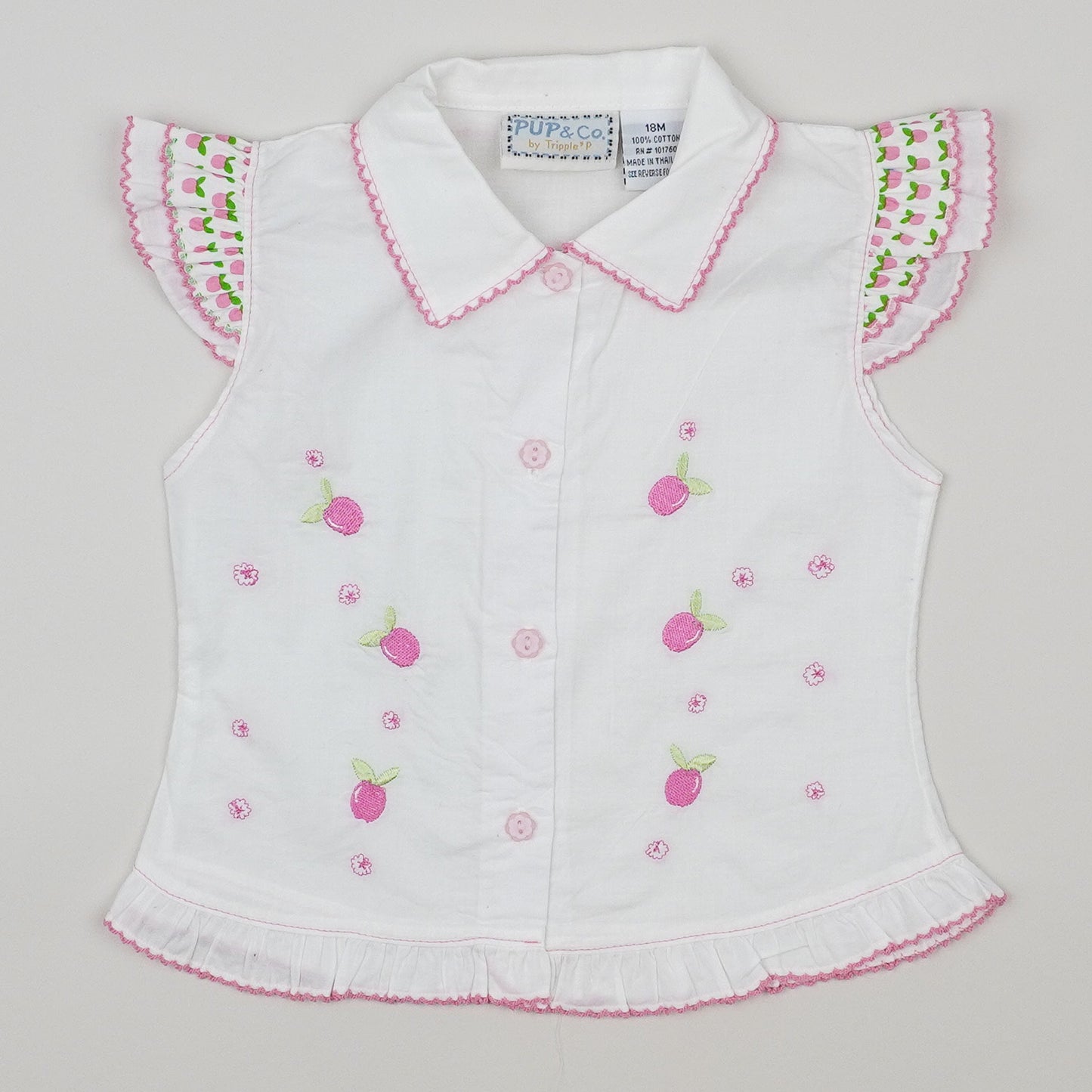 Vintage Shirt with Embroidery