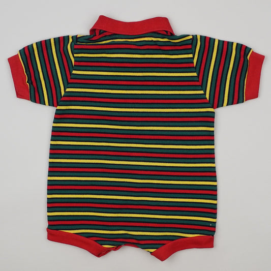 Vintage Striped Body/Romper