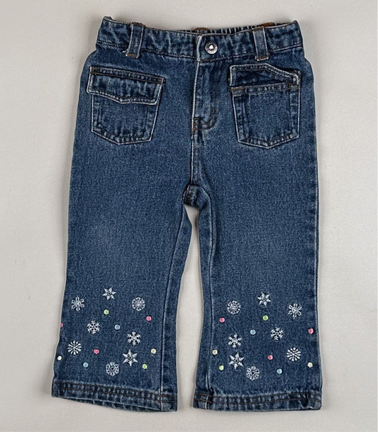 Vintage Jeans with Embroidery