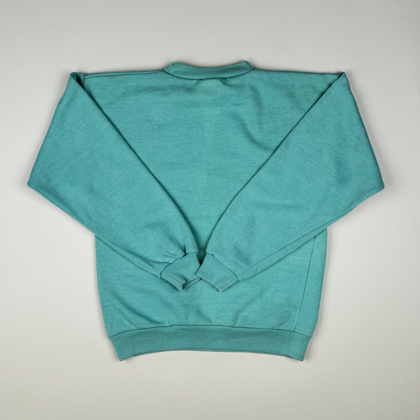 Sweatshirt in turquoise