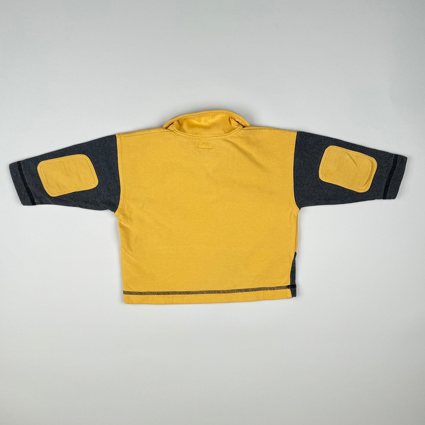 Sweatshirt in yellow and grey