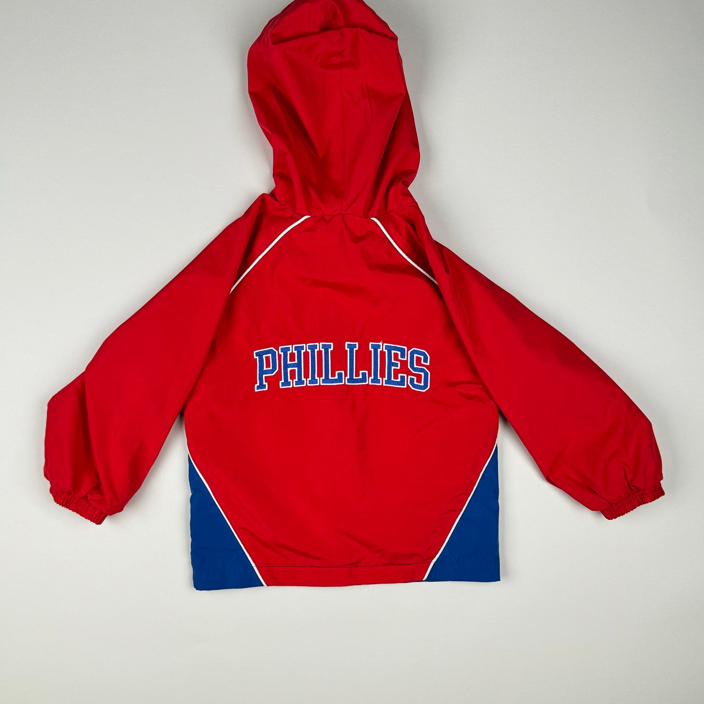 Sweatshirt in blue and red