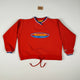 Sweatshirt in orange, red and blue