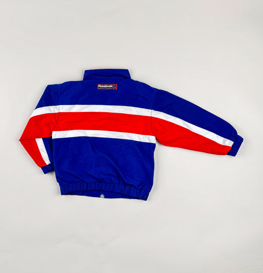 Tracksuit Jacket in blue, red and white