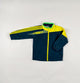 Tracksuit Jacket in black, yellow and green