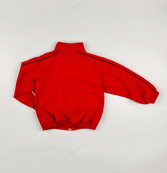 Tracksuit Jacket in red, blue and white