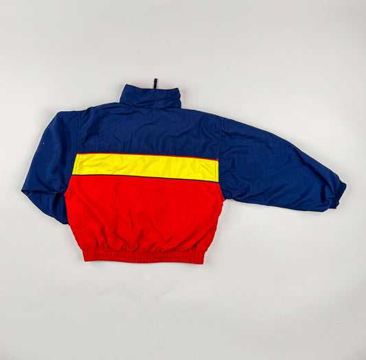 Tracksuit Jacket in red, blue and yellow