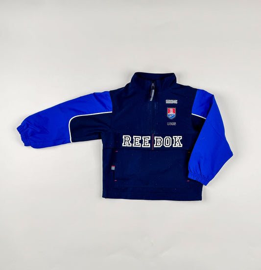 Tracksuit Jacket in blue and white