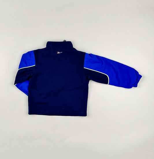 Tracksuit Jacket in blue and white